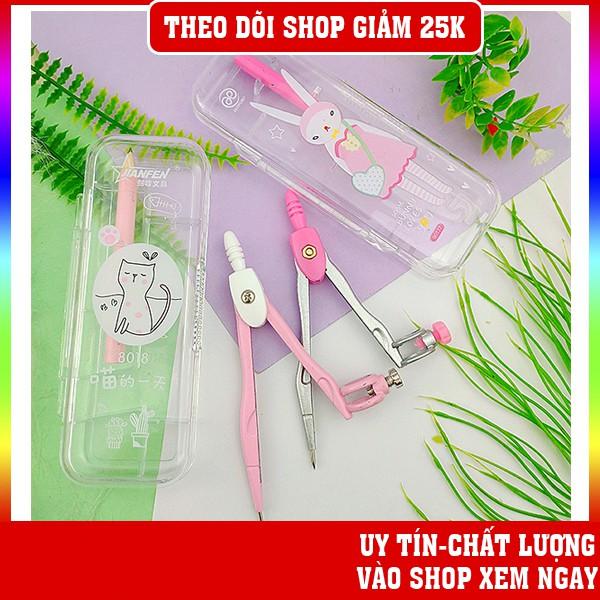 Bộ compa kèm bút chì loại tốt giá rẻ 90179