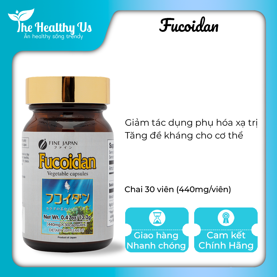 Viên uống hỗ trợ điều trị ung thư Fine Japan Fucoidan