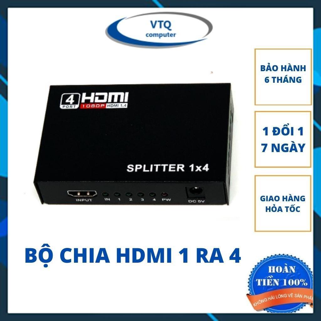 Hub chia HDMI,bộ chia hdmi 1 ra 4- Bộ chia HDMI Switch 1 ra 2 - 1 ra 4 Full HD