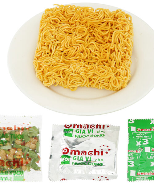 Mì OMACHI xốt tôm chua cay gói 80g