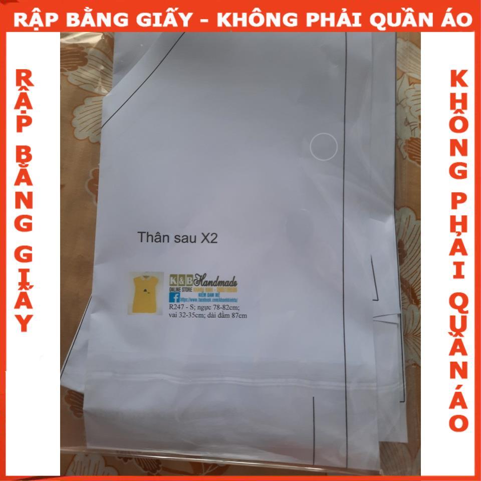 Rập giấy A0 mã R247 (BẢN VẼ)