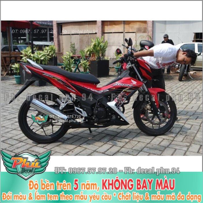 Tem rời Sonic Đỏ đen Thái Lan  -1
