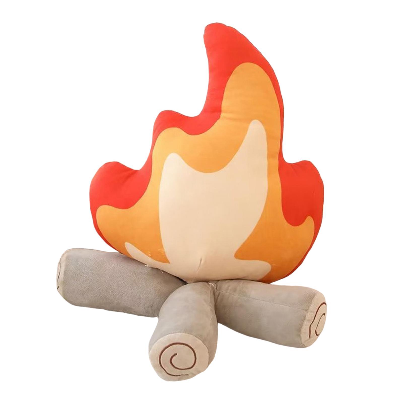 Stuffed Doll Soft Sleeping Pillow Flame Pillow for  Room Birthday Gifts