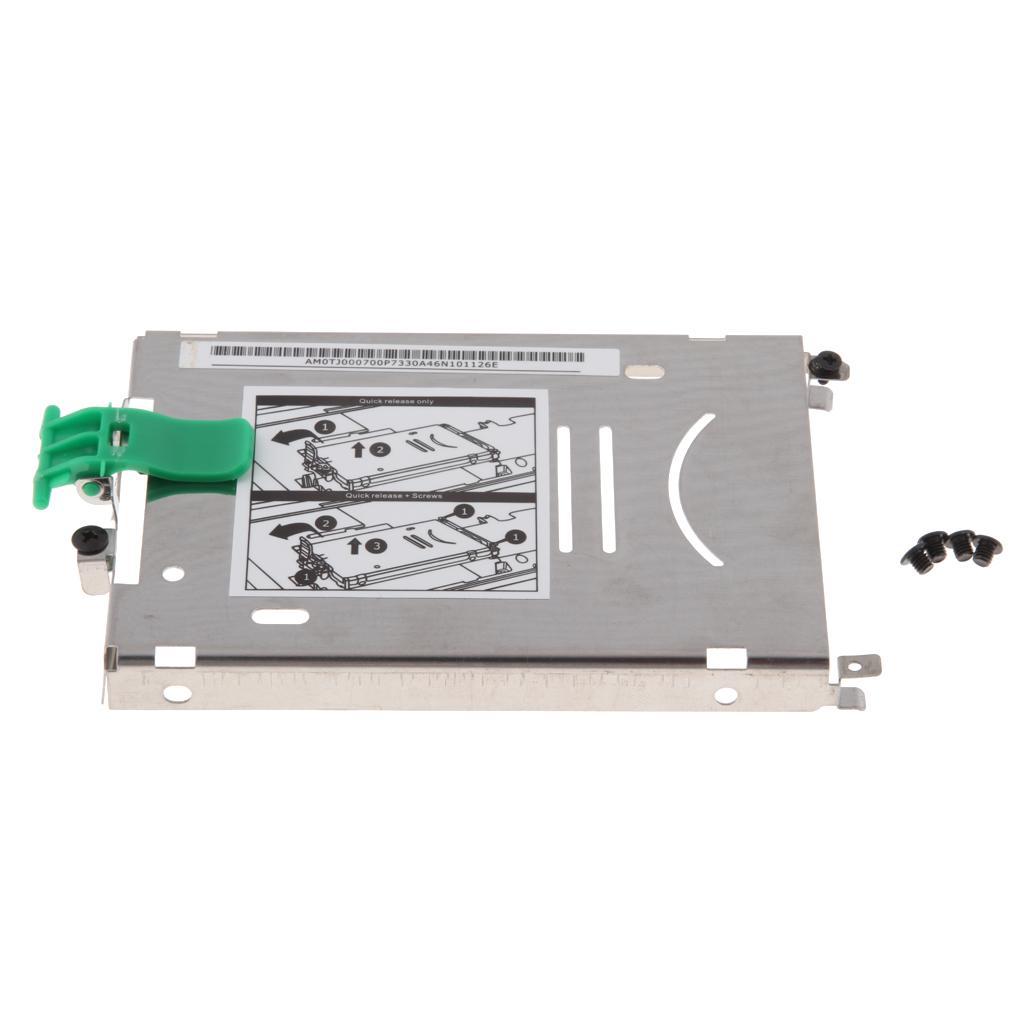 Hard Drive Disk Caddy Tray Metal Bracket For HP  15  17 G1 G2