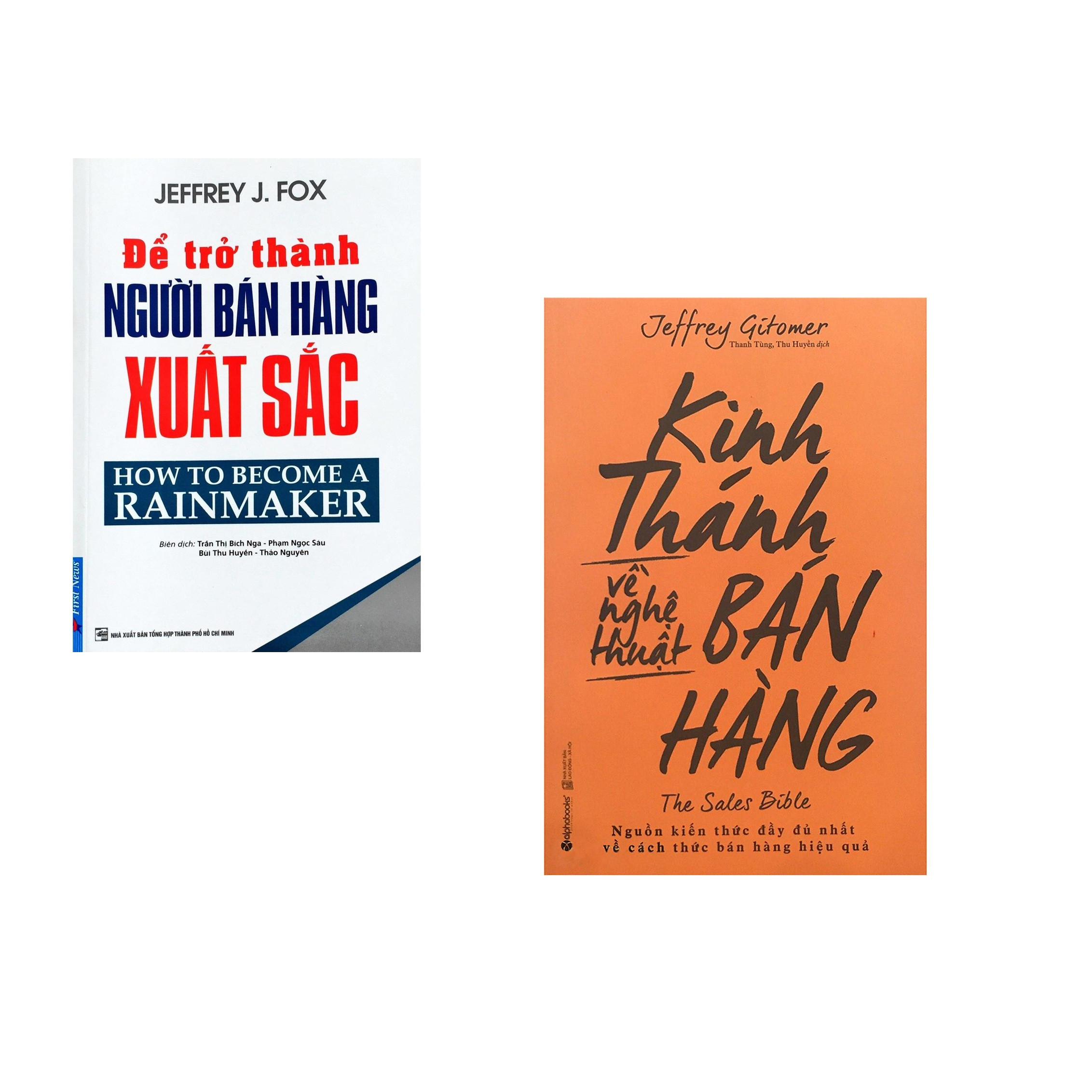 Combo 2 cuốn sách: Để Trở Thành Người Bán Hàng Xuất Sắc + Kinh Thánh Về Nghệ Thuật Bán Hàng