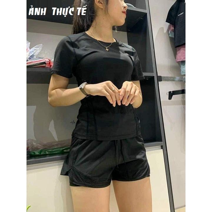 Quần thể thao nữ_2 lớp mịn mát, kín đáo_Quần tập gym nữ, chạy bộ, du lịch