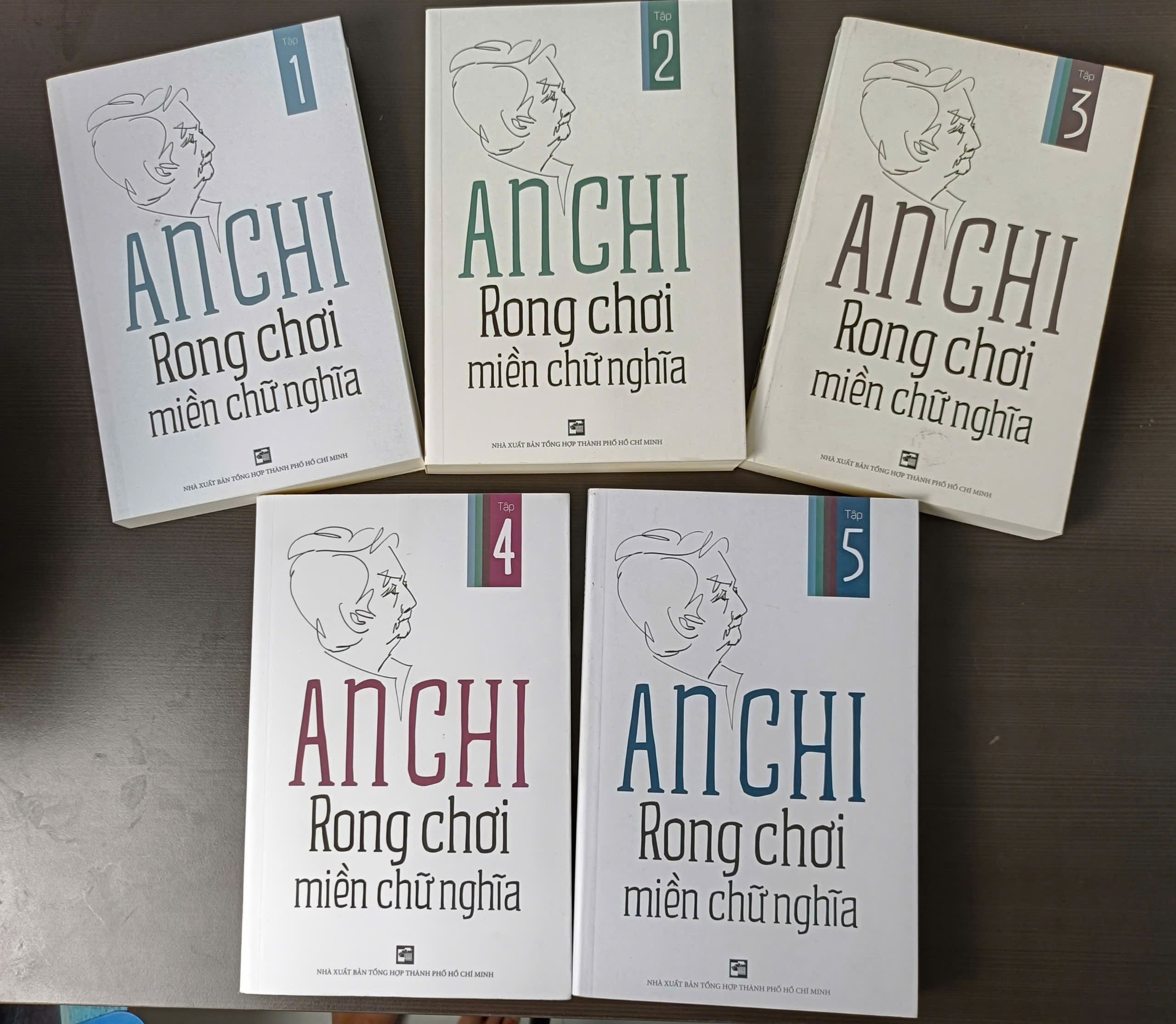 Bộ Sách Rong Chơi Miền Chữ Nghĩa - An Chi (5 tập)