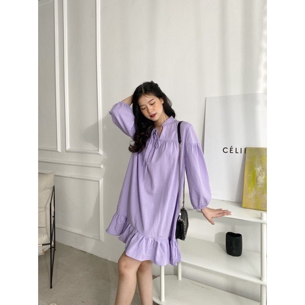 YU CHERRY | Đầm Tie Babydoll Dress YD149