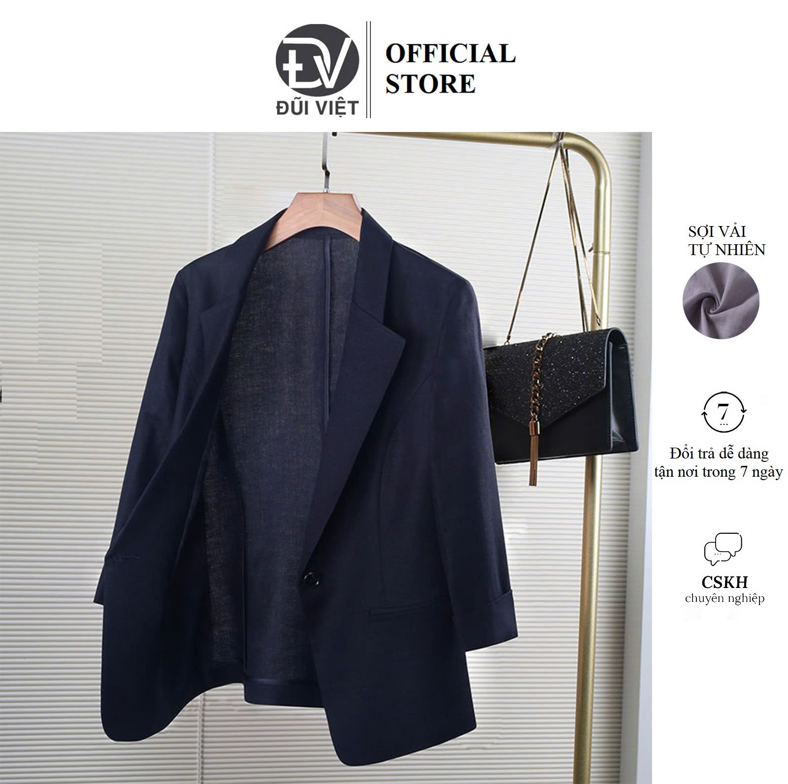 Áo khoác blazer nữ dáng Hàn, hàng hot trend thu đông 2025 mới về