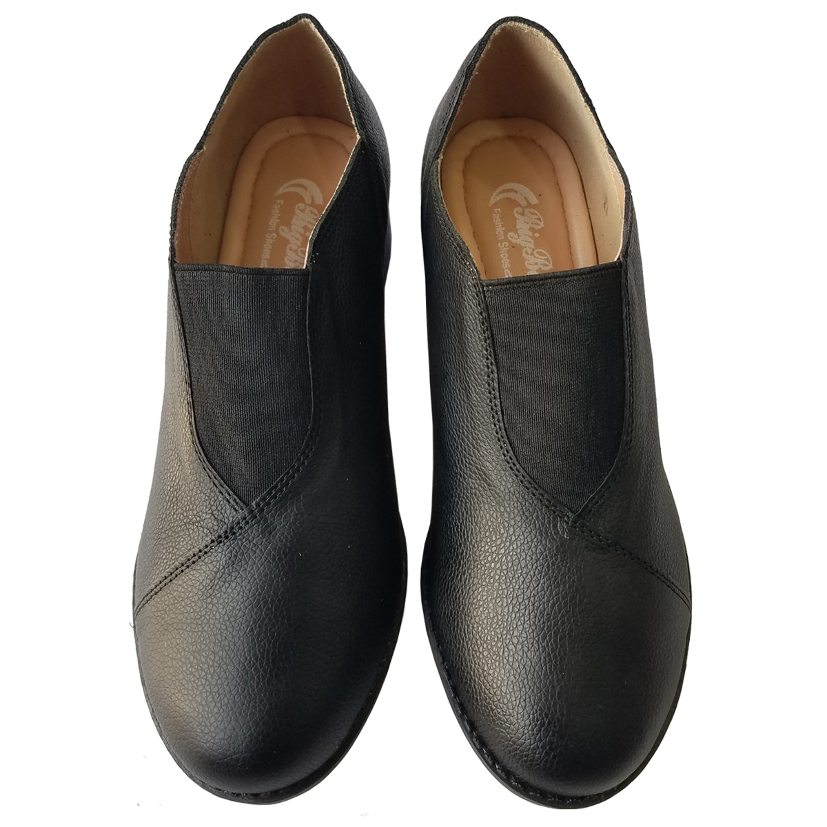 Giày Cao Gót Nữ Da Bò Thật BIGGBEN Cao 4 Phân GCG21