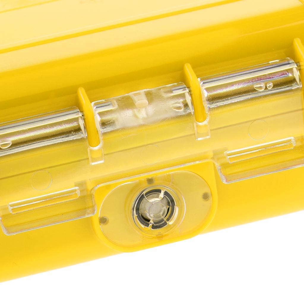 2pcs Outdoor Waterproof Storage Hard Shell Survival Case Holder Organizer