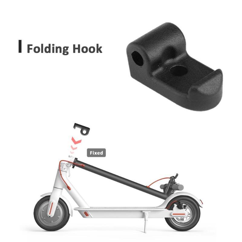 Khoa xe điện gấp Pothook Bản lề Bolt Sửa chữa khóa thép cứng cố định Bolt vít HOOK HOOG Color: Scooter screw