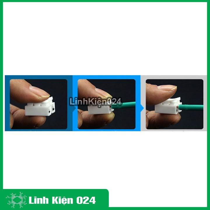 Cầu Nối Dây Điện 3P ( Trắng ) - 1 Chiếc