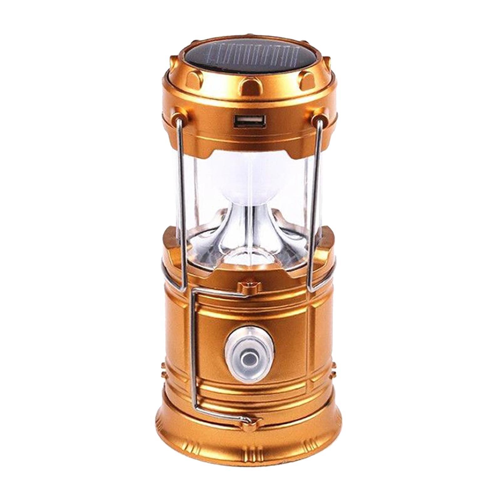 Camping Lantern Rechargeable Collapsible Flashlight   Outdoor