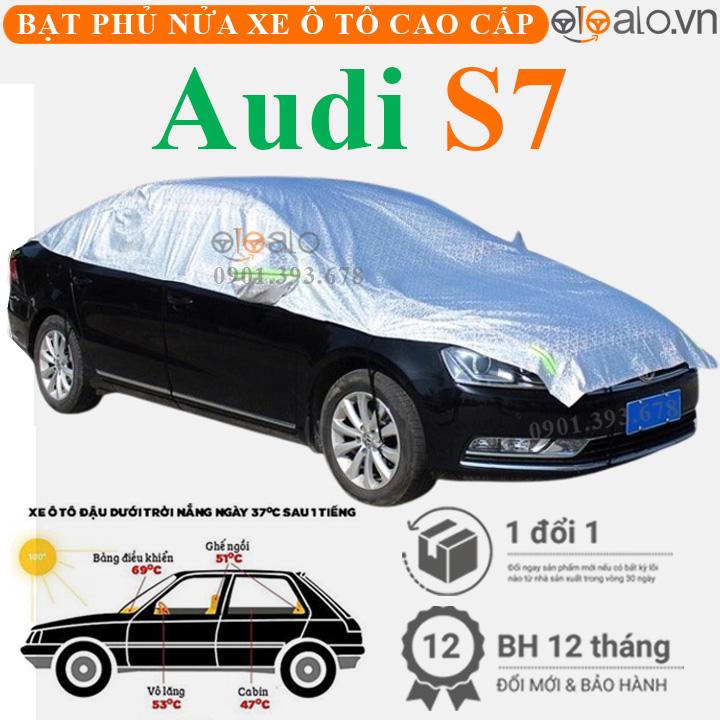 Bạt phủ nửa nóc xe Audi S7 vải dù 3 lớp
