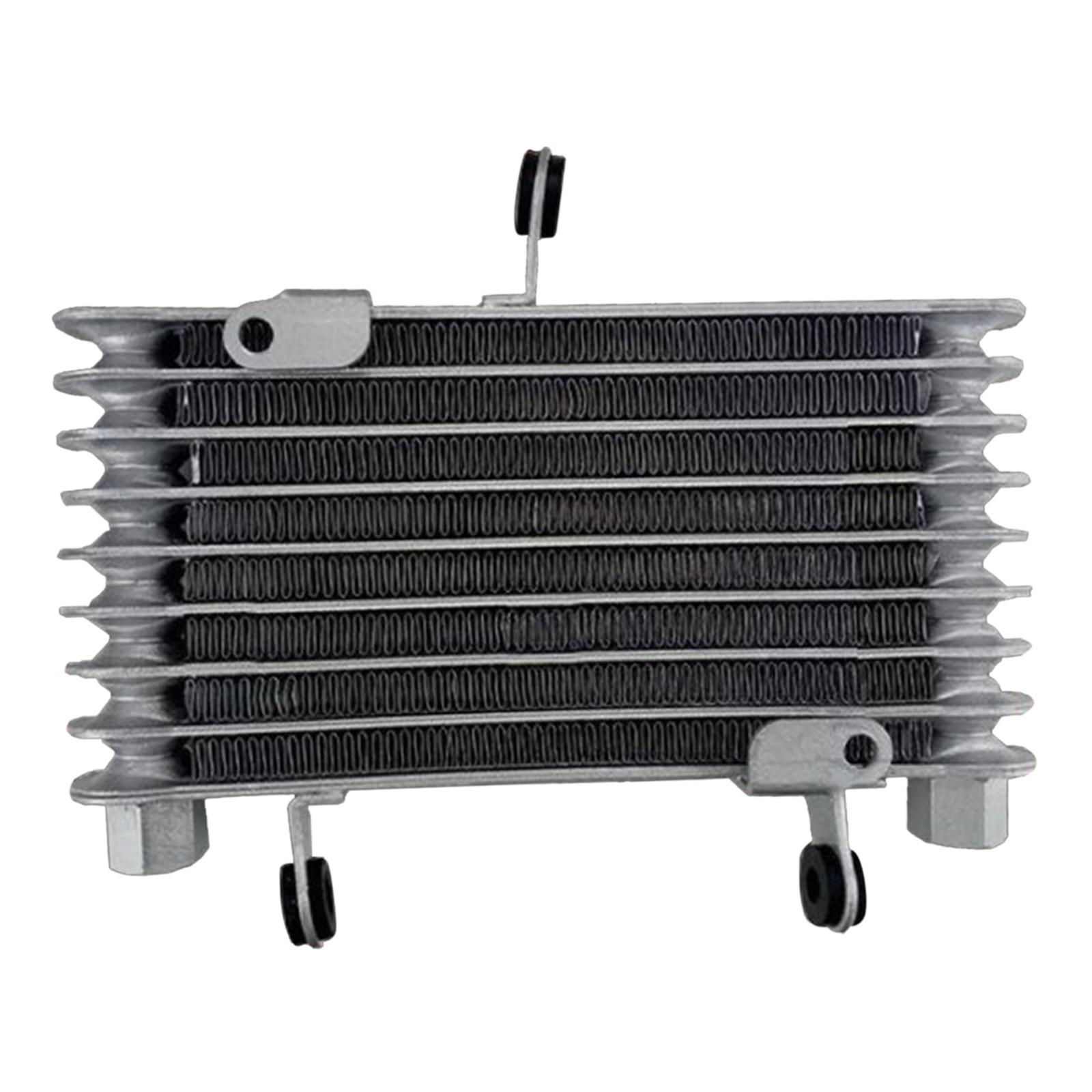 Aluminum Alloy Engine Oil Cooler Cooling Radiator Replacement Accessory Easily Use