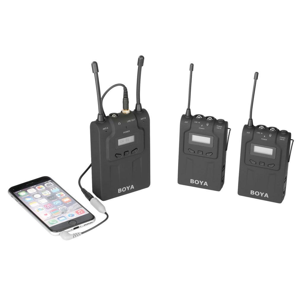 2Pcs 3.5mm Microphone Adapter Cable Converter for iPhone Samsung Android