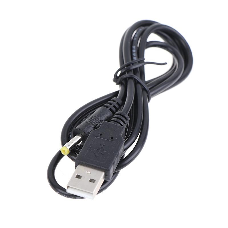1pc 1.2m 5V USB A đến DC Sạc điện sạc dây điện cho PSP 1000/2000/3000