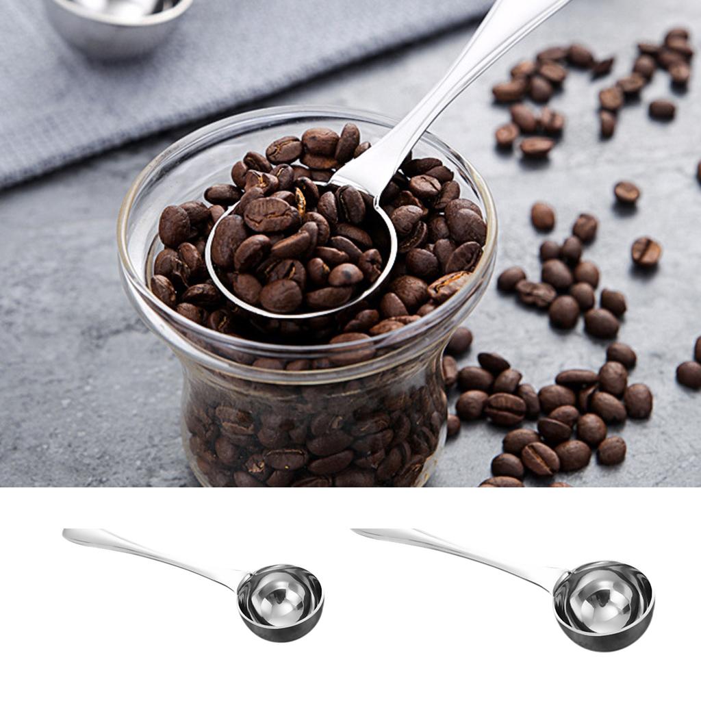 Tea Coffee Scoop Stainless Steel Measuring Spoons for Loose Leaf Tea, Coffee
