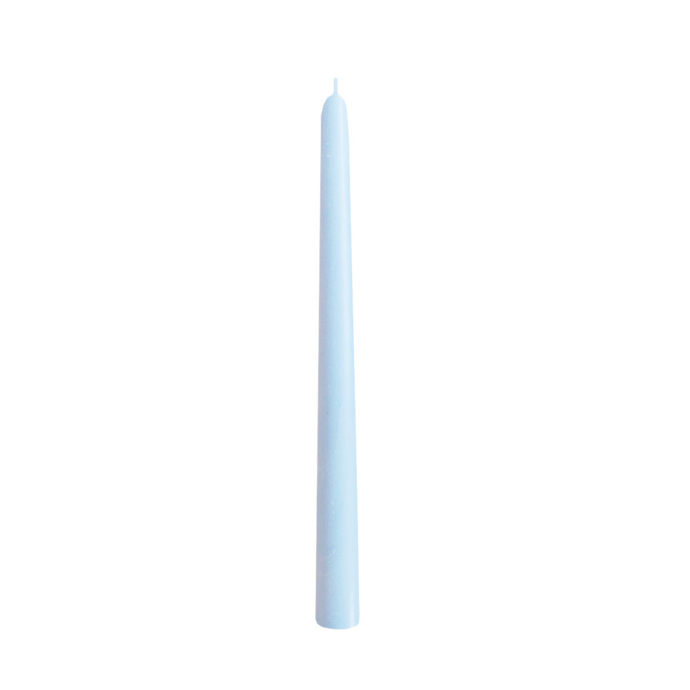 Nến sáp tự nhiên màu xanh 28cm X 2.2cm