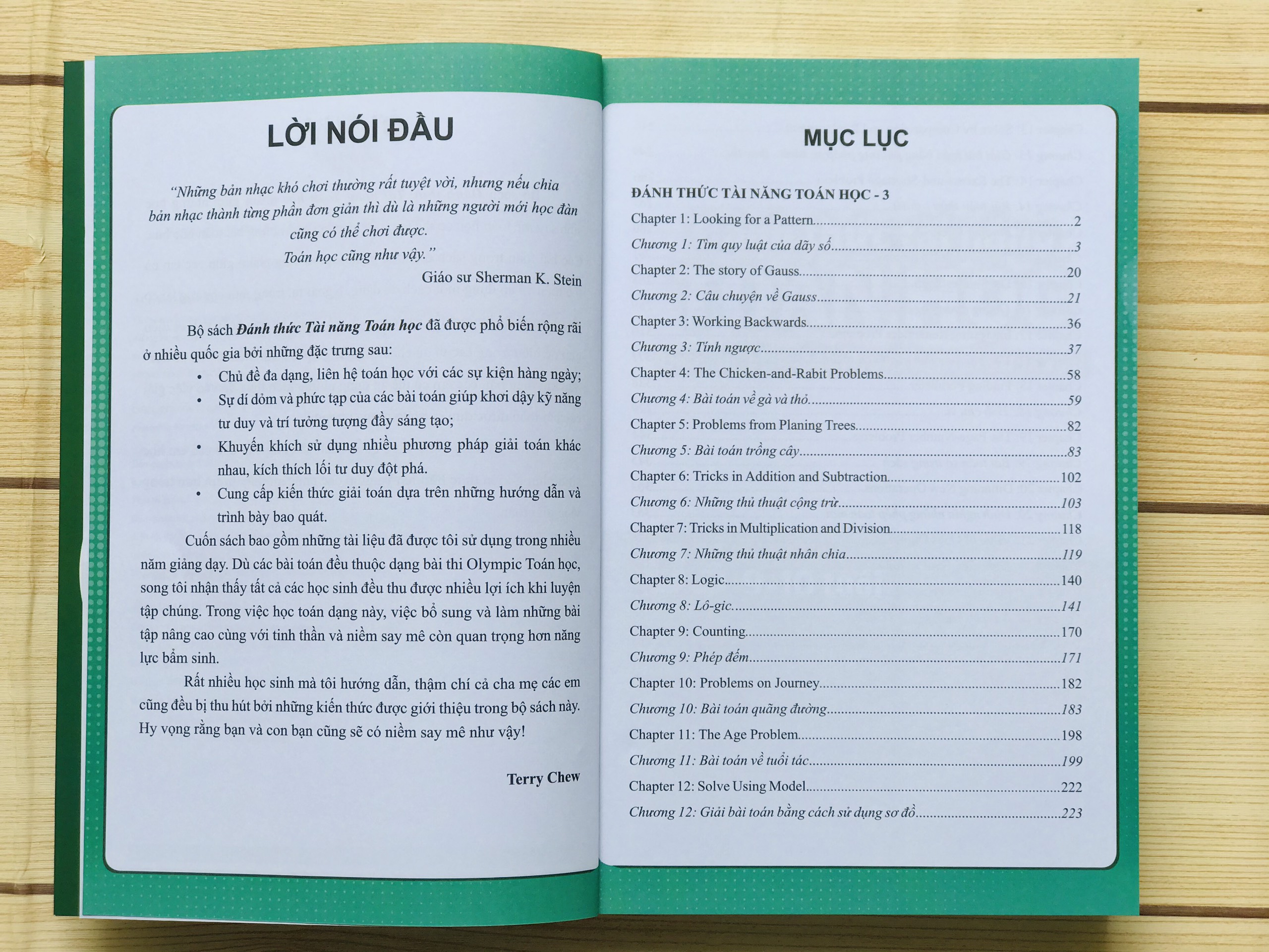 Sách Toán - Đánh Thức Tài Năng Toán Học 03 - Là Sách Song Ngữ Giúp Trẻ Vừa Học Toán Vừa Ôn Luyện Tiếng Anh, Dành Cho Học Sinh Lớp 3, Lớp 4 - Á Châu Books, Bìa Cứng, In Màu