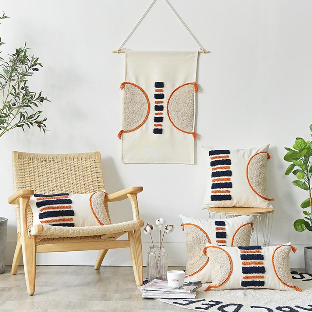 Cotton Pillow Case White Throw Pillow Cover Pillowcase Case