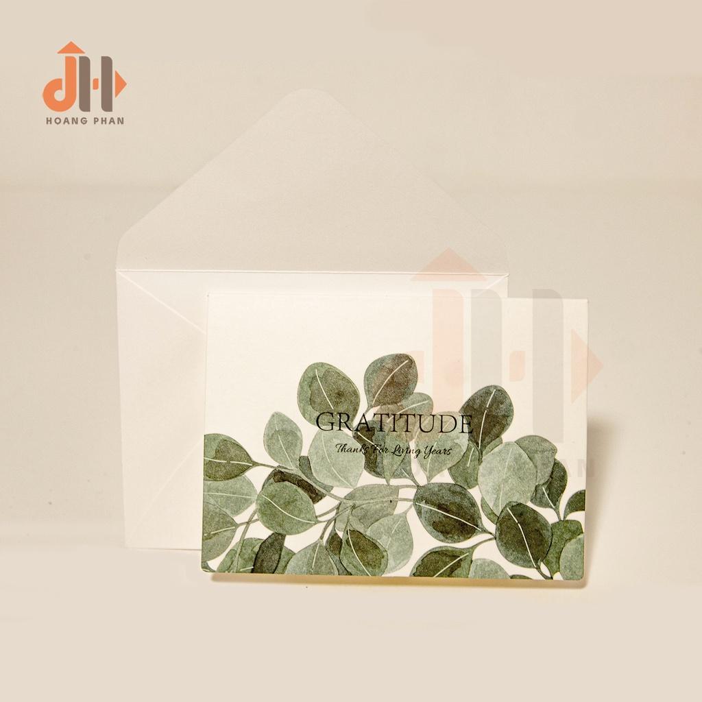 Thiệp Chiếc Lá - 9x12 cm