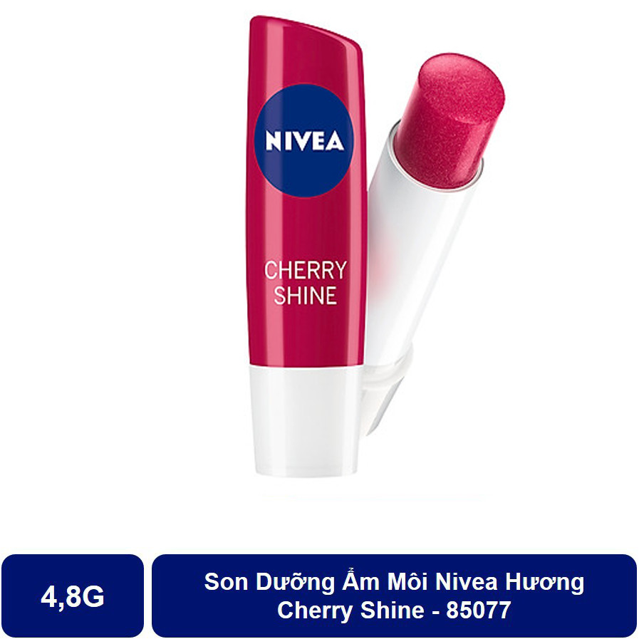 Bộ 2 Son Dưỡng Ẩm Môi Hương Cherry Shine Nivea (4.8g*2)