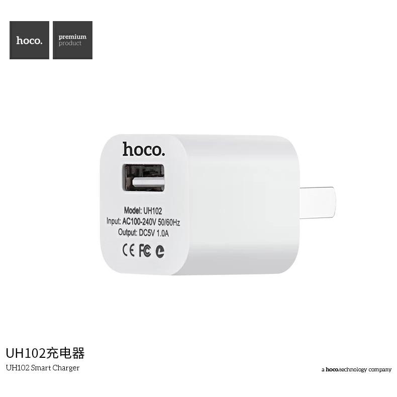 Củ sạc USB hàng chính hãng Hoco UH102, cốc sạc cho IP/Android