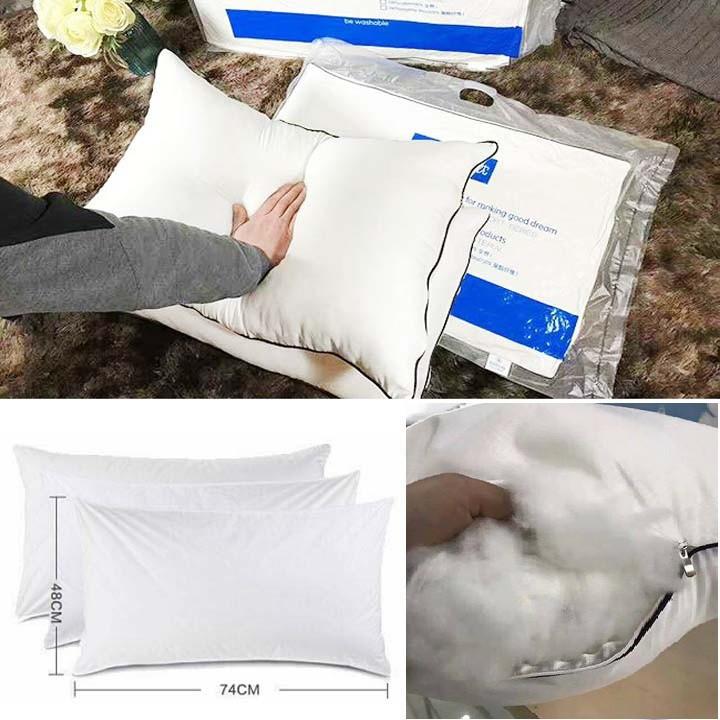 Ruột Gối Đầu Cao Cấp Pillow Nhiều Màu Kích Thước 45x65cm