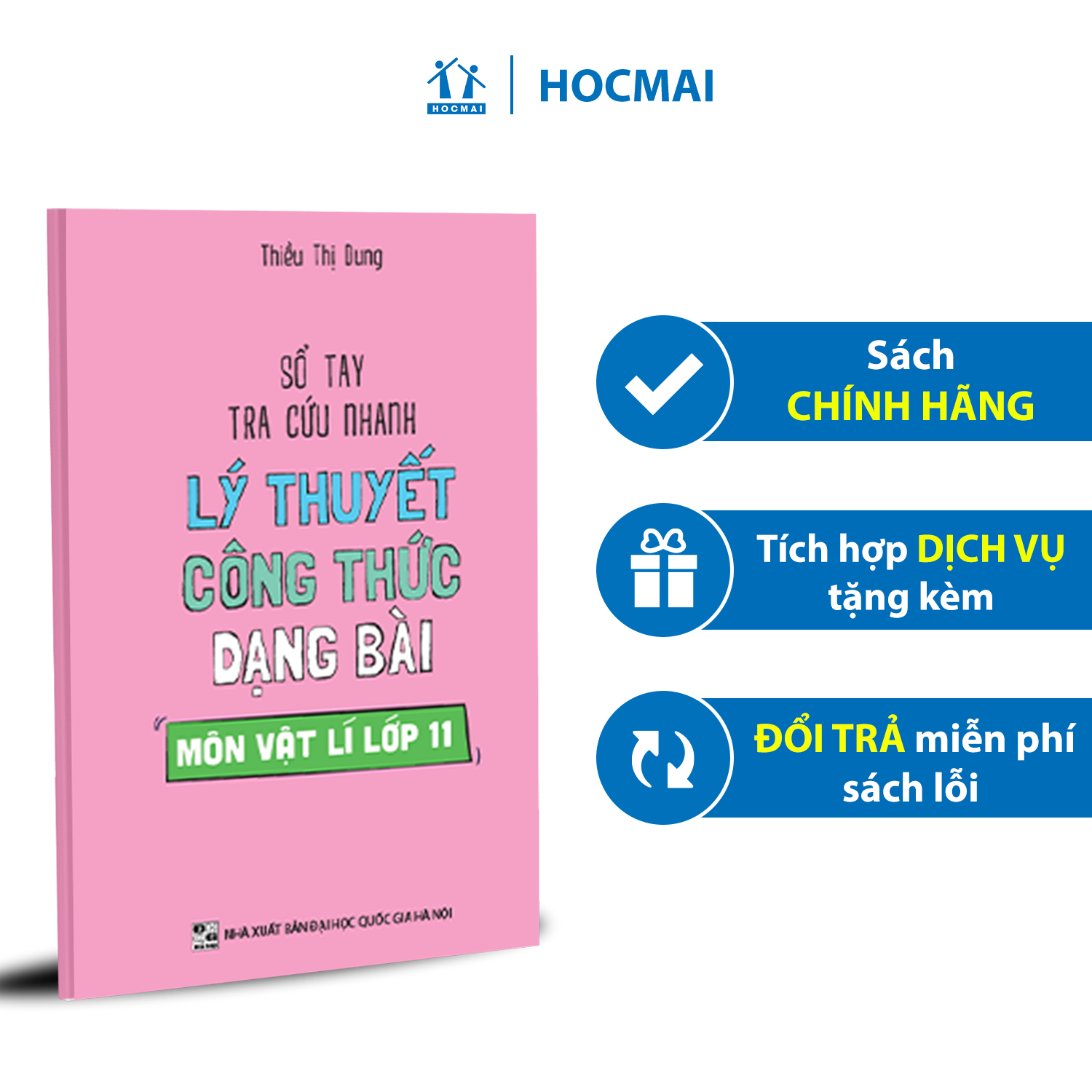 Sổ Tay Tra Cứu Nhanh Lý Thuyết Công Thức Dạng Bài Môn Vật Lí Lớp 11