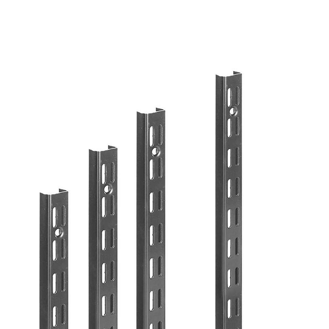 Bộ 4 Thanh Ray Tường Lỗ Đôi SMLIFE Railshelf H60 - Phụ Kiện Thành Phần Để Lắp Hệ Kệ Ray Tường Railshelf