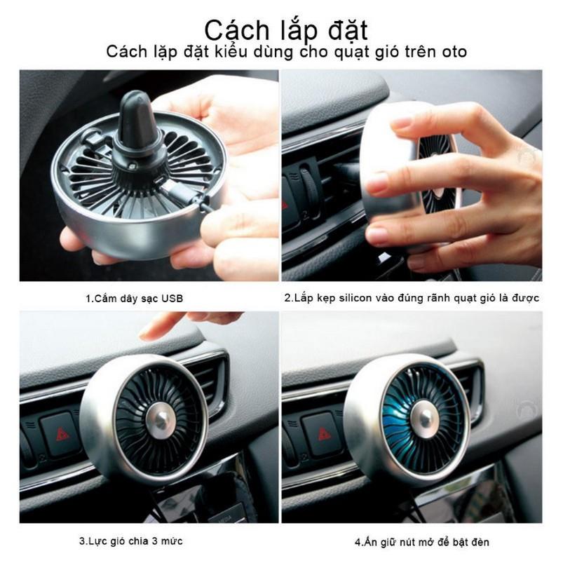 Atmosphere Stand&Hold - Quạt gió đa năng trên ô tô  - Home and Garden