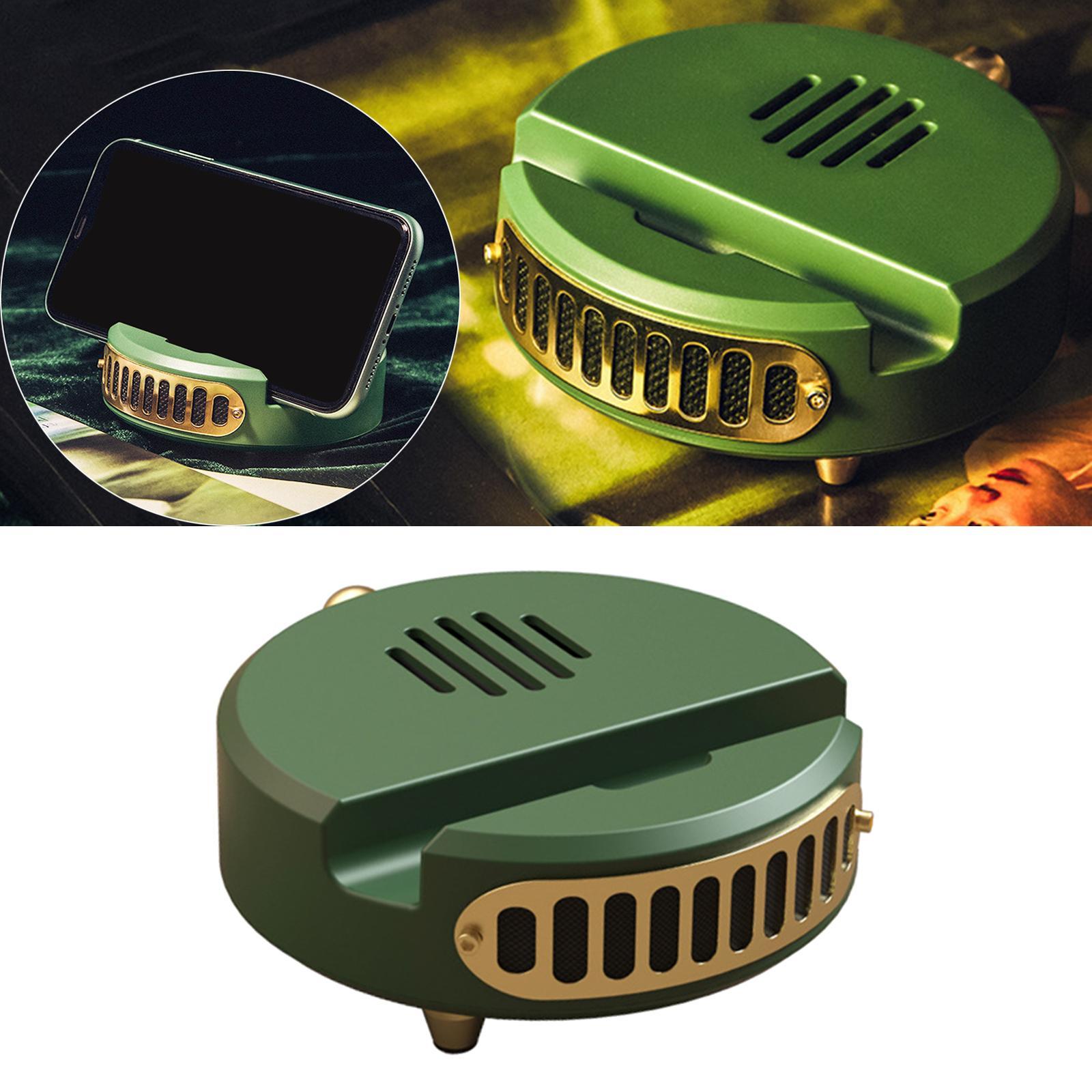 Mini Portable Bluetooth Speaker Rechargeable Loudspeaker Phone Bracket New