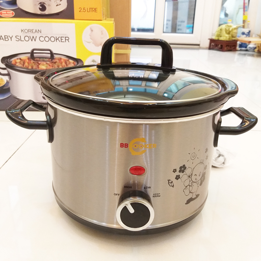 Nồi Nấu Cháo Đa Năng BBCooker BS25 (2.5L) - Hàng nhập khẩu