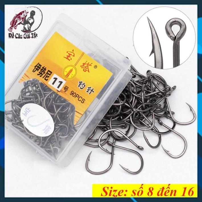 Lưỡi Câu Cá, Lưỡi Câu Đơn, Lưỡi Câu Đài Bằng Thép Không Gỉ Cao Cấp