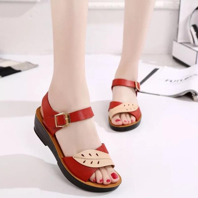 Dép sandal đi mưa 5cm DSD268 - Có sẵn