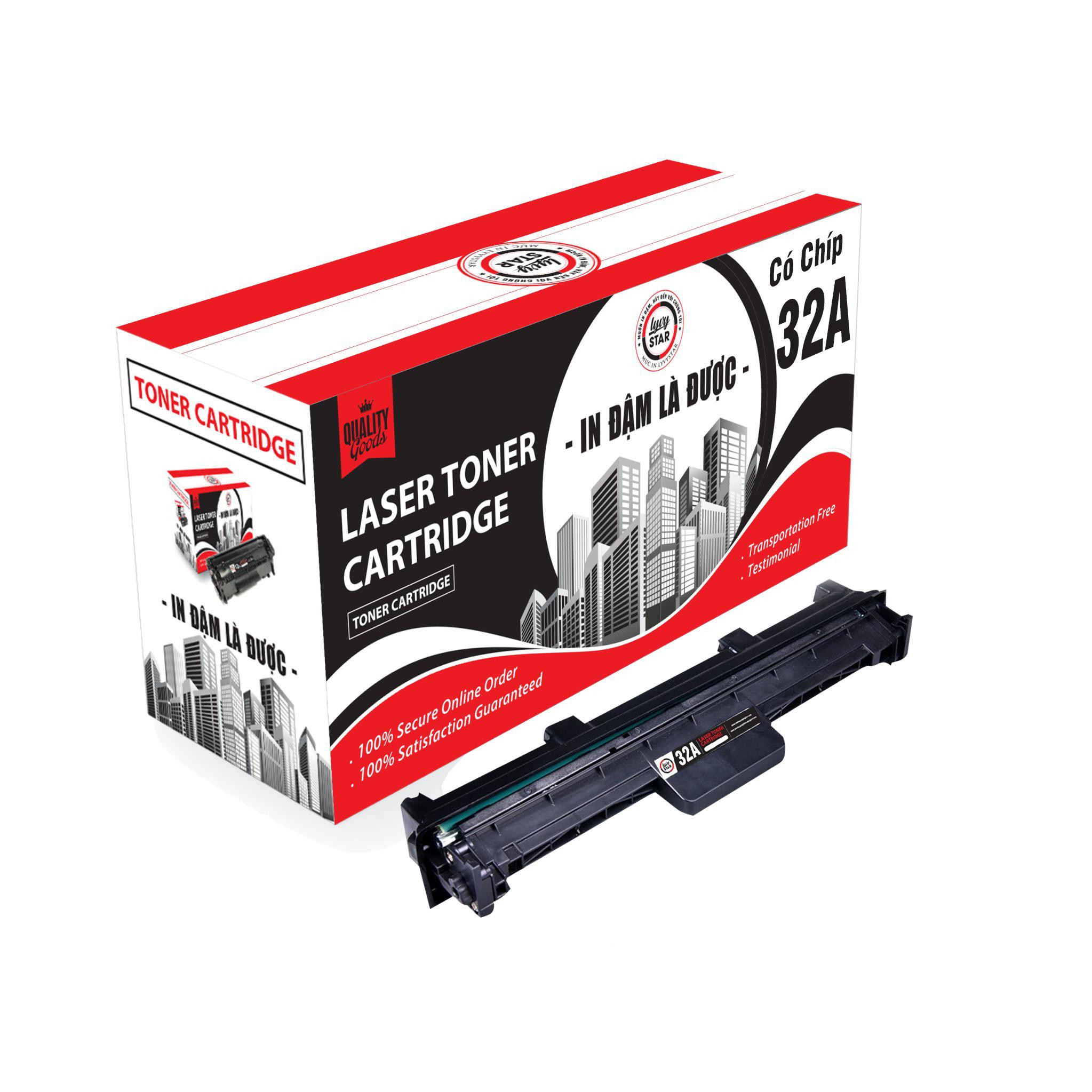 Cụm Drum Lyvystar 32A Original LaserJet Imaging Drum không chip - Hàng Chính Hãng