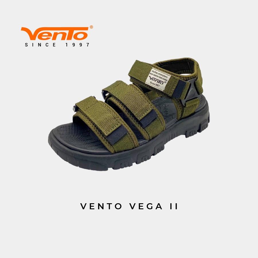 Giày dép Sandal Vento VEGA II Nam màu Kaki đi học/đi làm NB10602