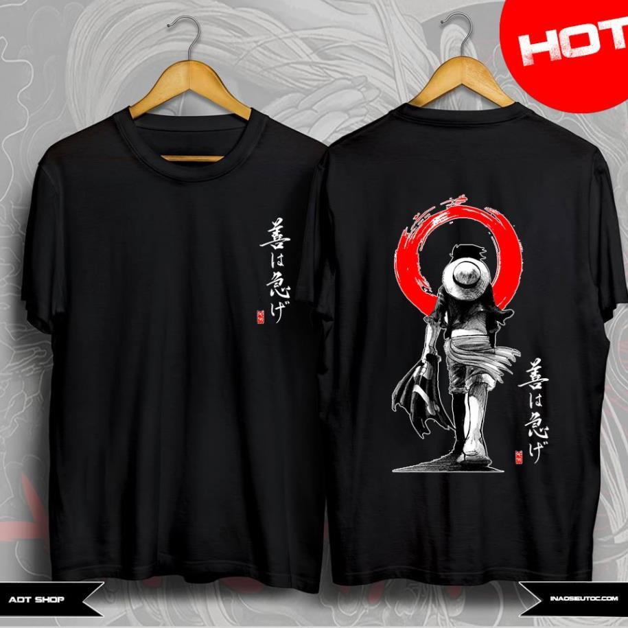 HOT BST áo thun One Piece Naruto Kimetsu cực ngầu giá rẻ / áo đẹp gia tốt