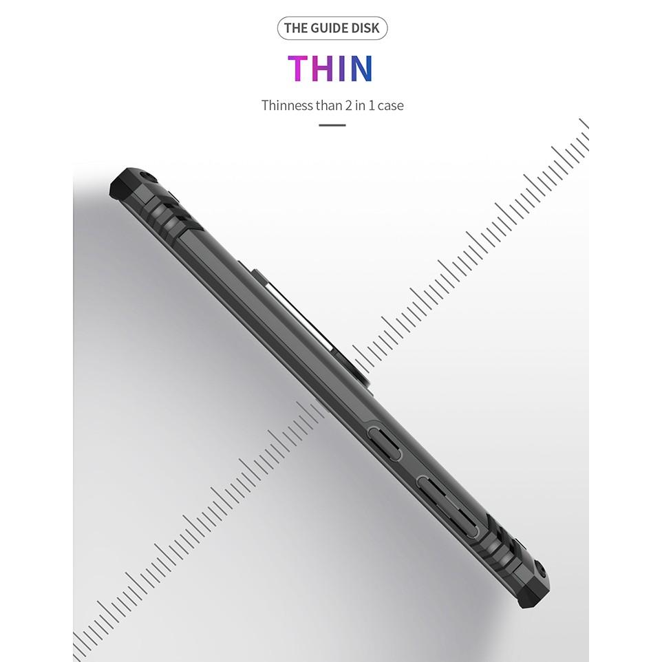 Ốp lưng cho Samsung Note 9 chống sốc 2 lớp kèm nhẫn iring làm giá đỡ