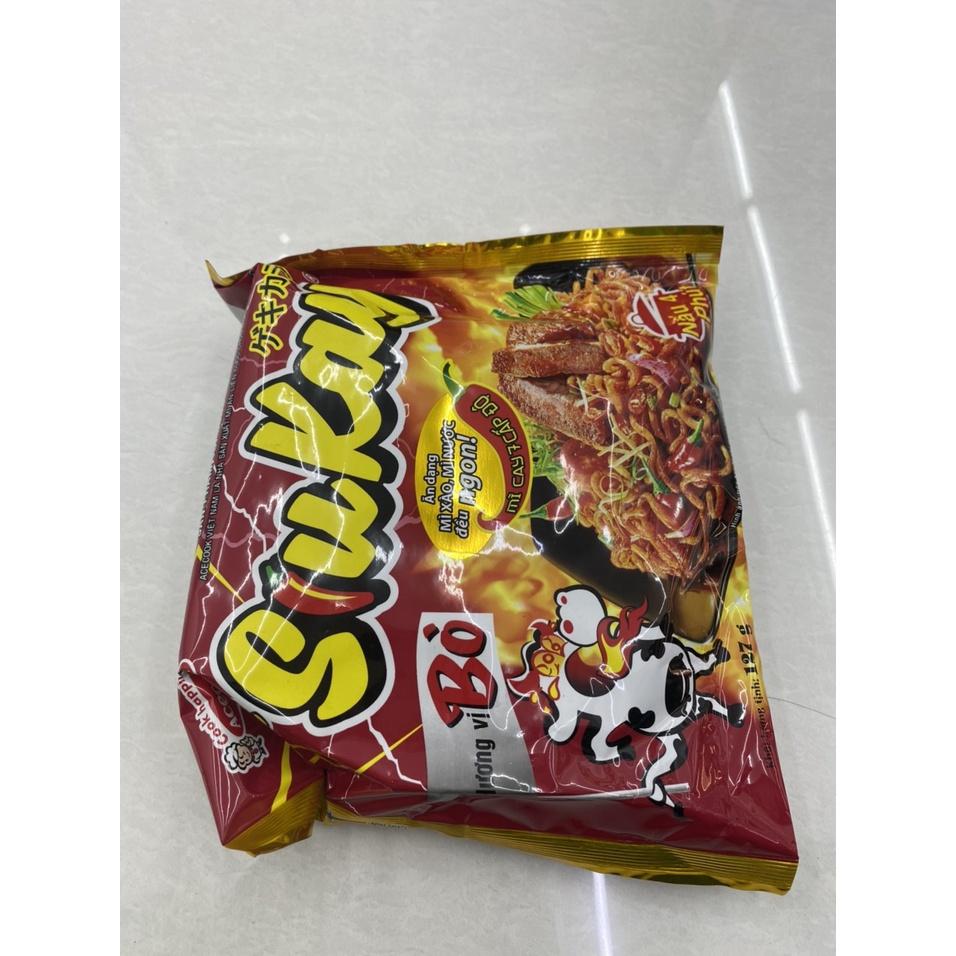 Mì Siukay Bò Gói 127gr - Sản Phẩm Chính Hãng