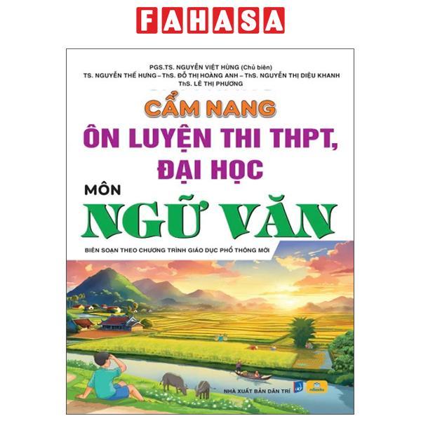 Sách - Câm Nang Ôn Luyện Thi THPT, Đại Học - Môn Ngữ Văn
