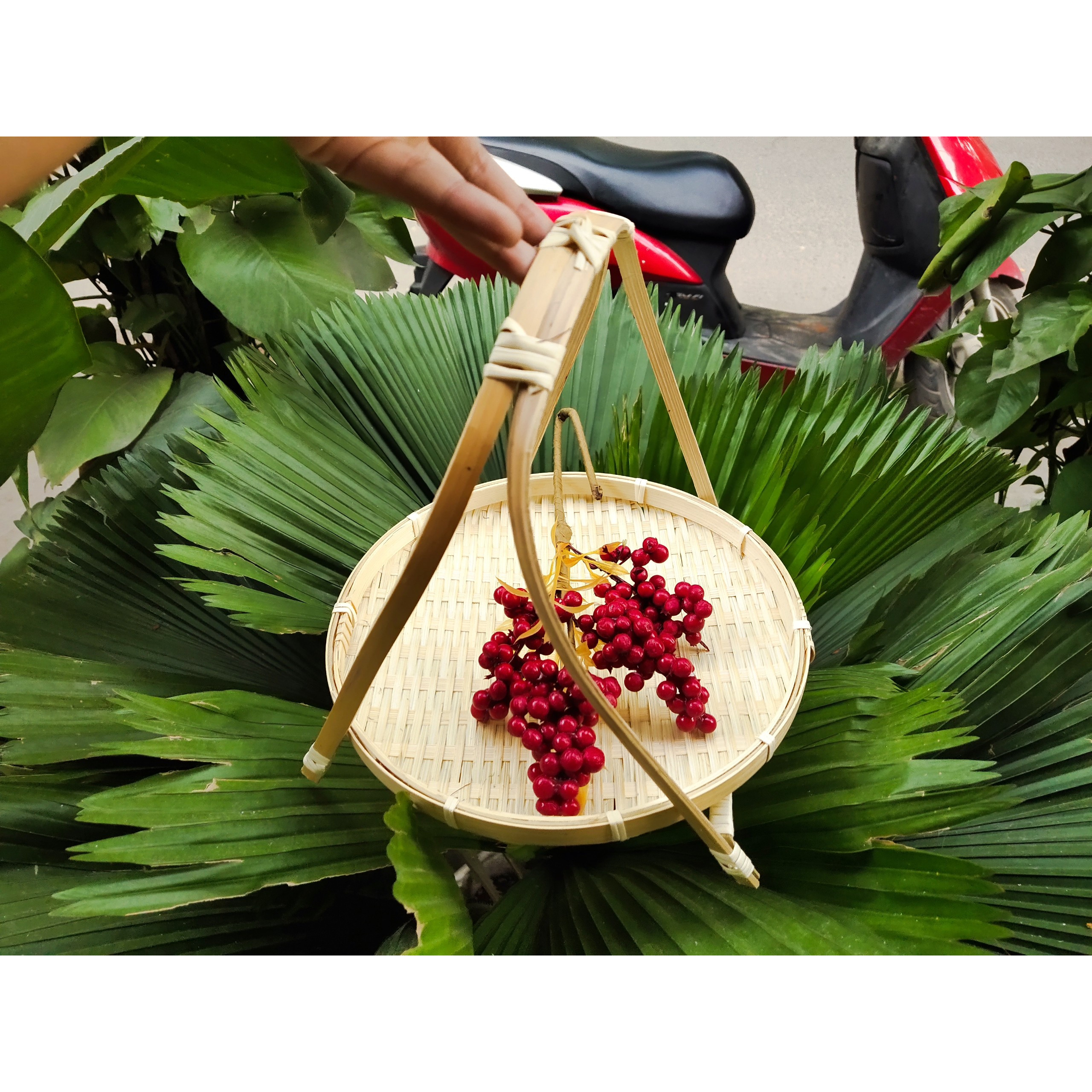 Kệ mẹt trang trí, kệ đựng thức ăn, kệ mẹt 1 tầng