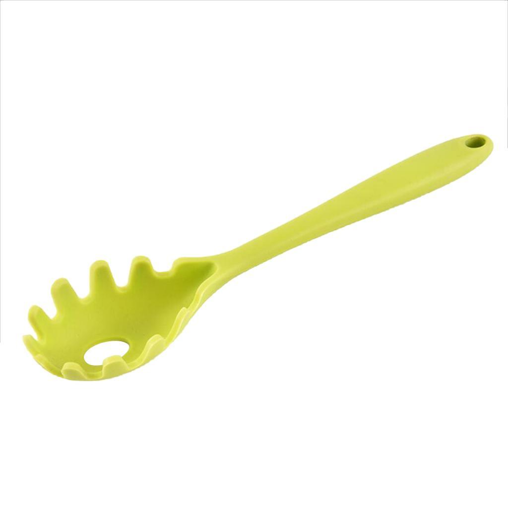 Silicone Pasta Fork Spaghetti Spoon Server Tongs Noodles Fork