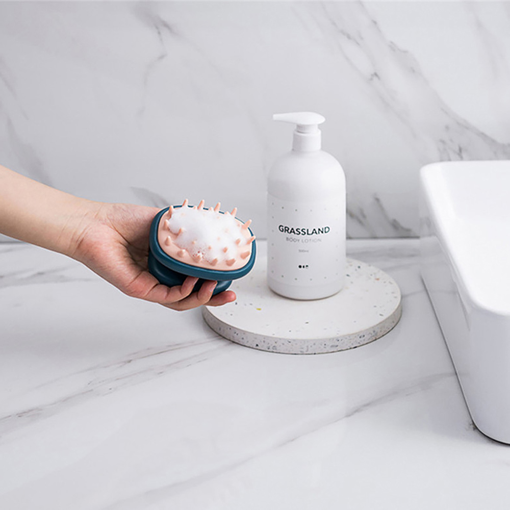 Lược Gội Đầu Massage Silicon - Massage da đầu - Giảm rụng tóc - Kích thích mọc tóc