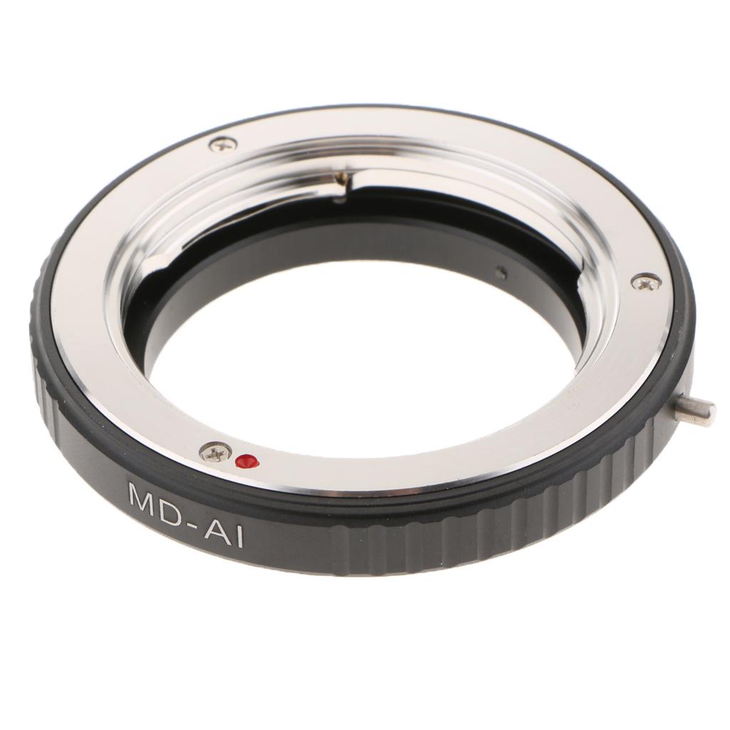 Macro Confirm Minolta MD Lens to AI F DSLR Camera Mount Adapter