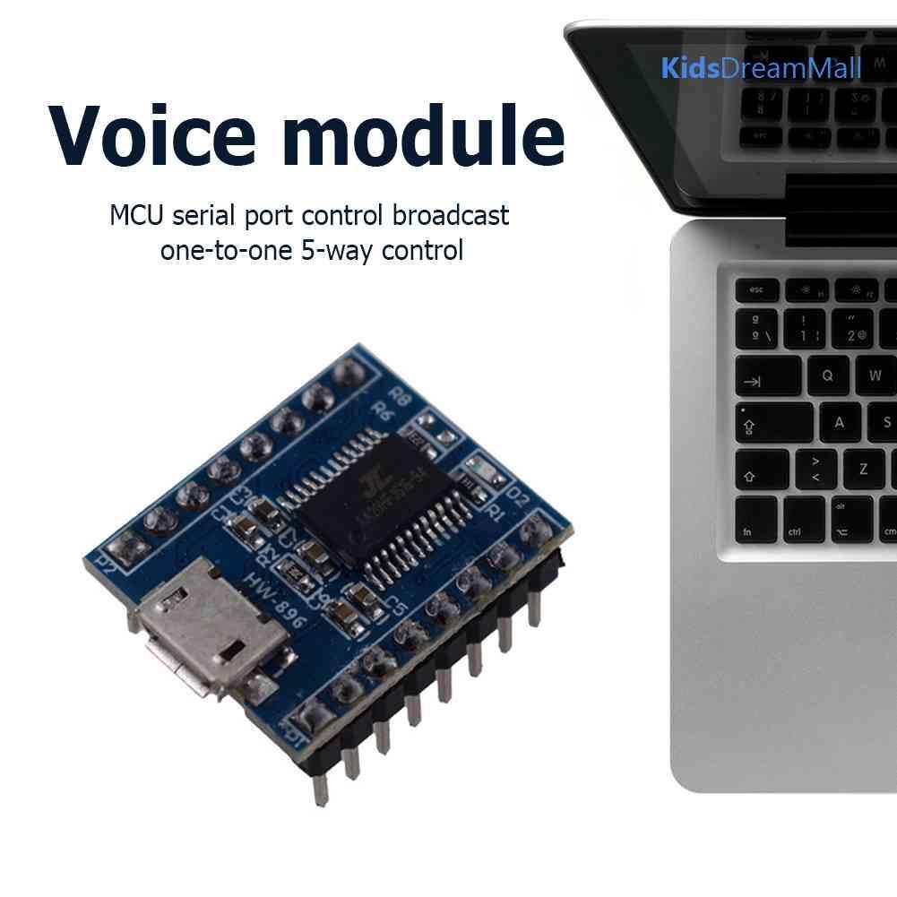 Mới Mô Đun Điều Khiển Âm Thanh JQ6500 MCU Cho FAT16 / FAT32