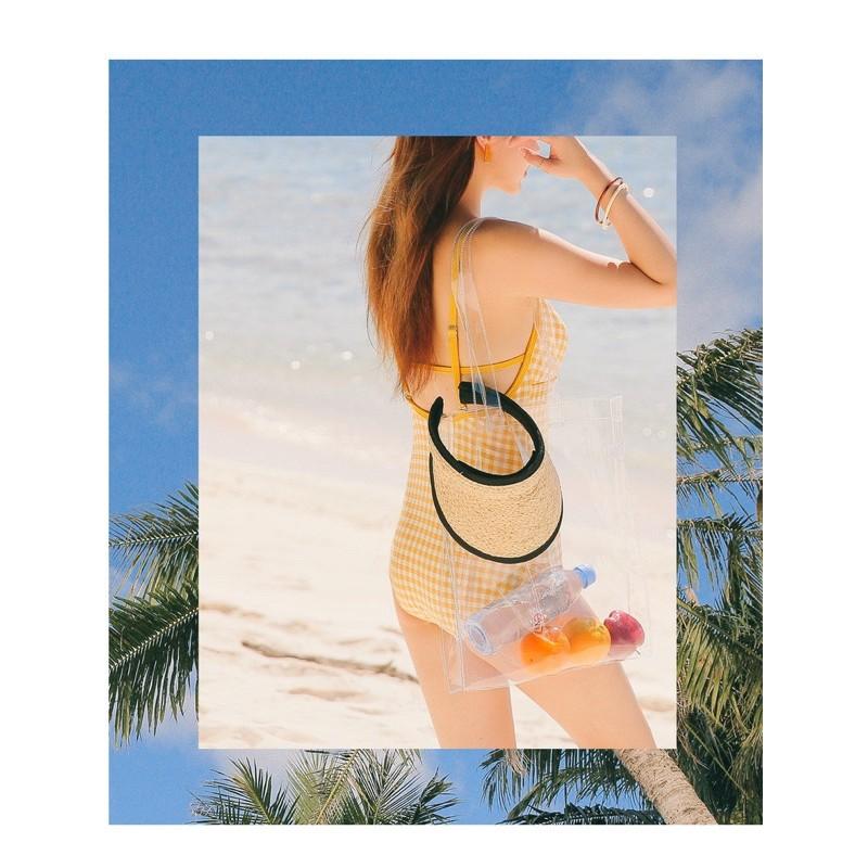 Bikini caro 3 màu vàng, đỏ, đen