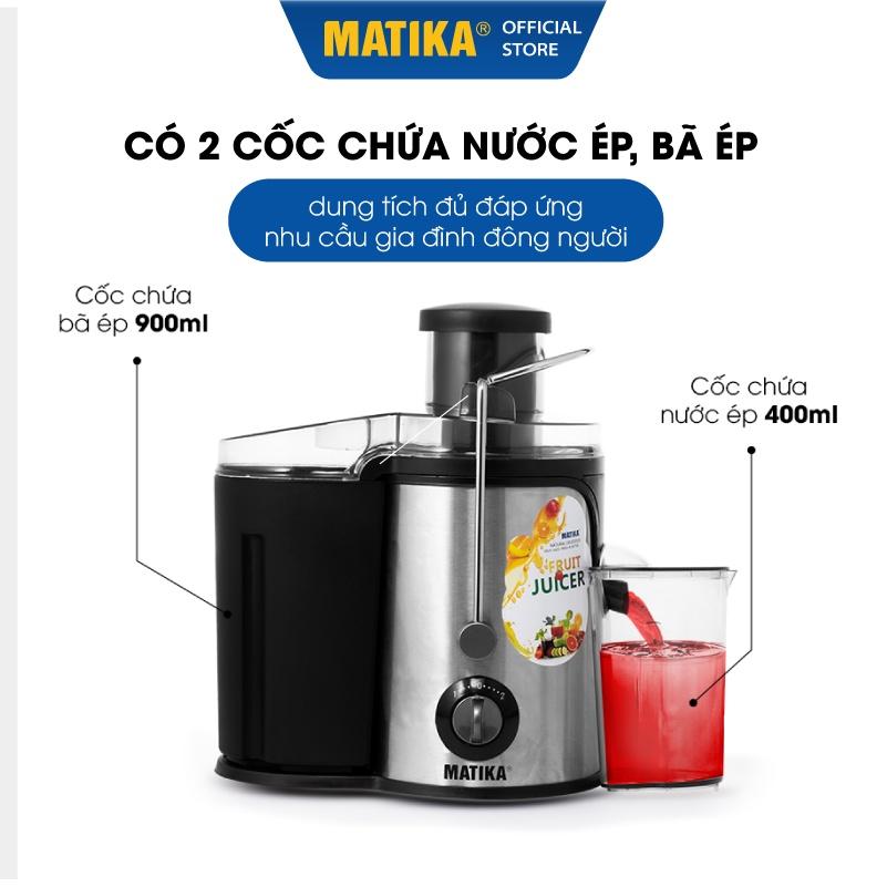 Máy Ép Trái Cây MATIKA 1L 600W MTK-3266 - Hàng Chính Hãng